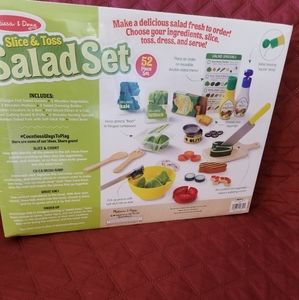Melissa and Doug Toys - MELISSA AND DOUG SALAD SET Melissa and Doug Toys - MELISSA AND DOUG SALAD SET